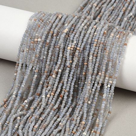 Natural Angelite Beads Strands LS-G-RM2025-A31-2mm-1