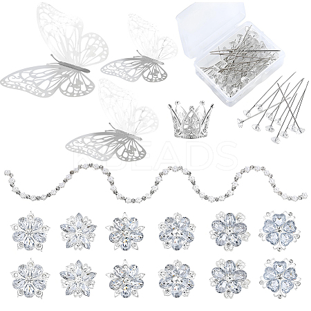 DIY Flower Bouquet Decoration Kits DIY-SP0006-58S-1