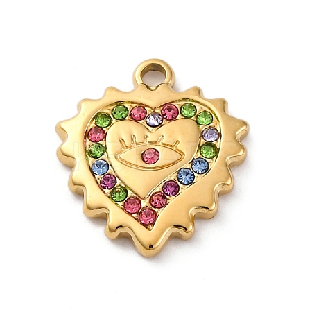 304 Stainless Steel Pendants STAS-M110-13G-1