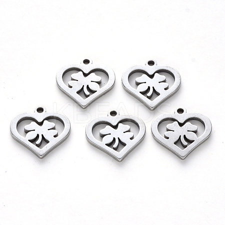Non-Tarnish 201 Stainless Steel Charms X-STAS-N092-82-1