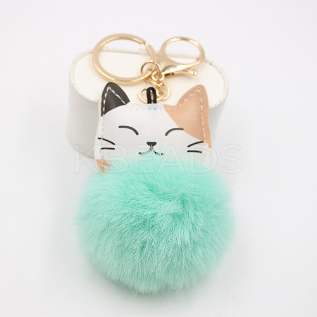 Cute Cat Keychain Plush Pendant for Bags and Wallets ST8270219-1