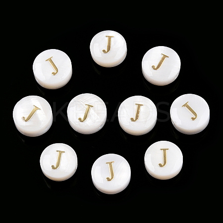 Natural Freshwater Shell Beads SHEL-N036-01J-1