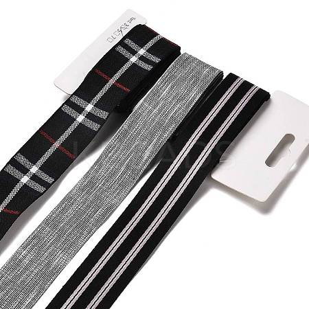 9 Yards 3 Styles Polyester Ribbon SRIB-A014-G12-1