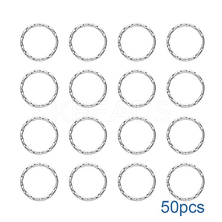 304 Stainless Steel Split Key Rings STAS-PH0005-05-1