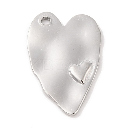 Non-Tarnish 304 Stainless Steel Pendants STAS-G336-01P-1