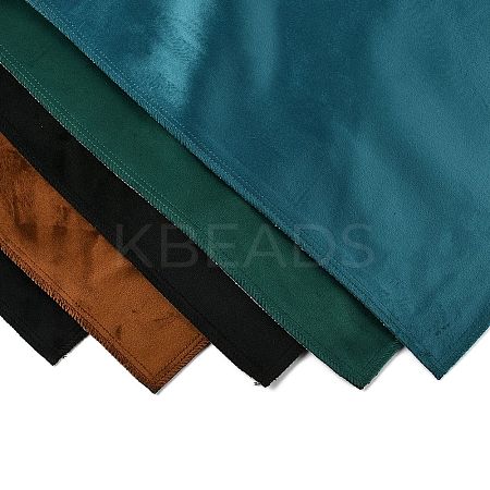 Velvet Silver Polishing Cloth for Jewelry AJEW-R006-01F-1