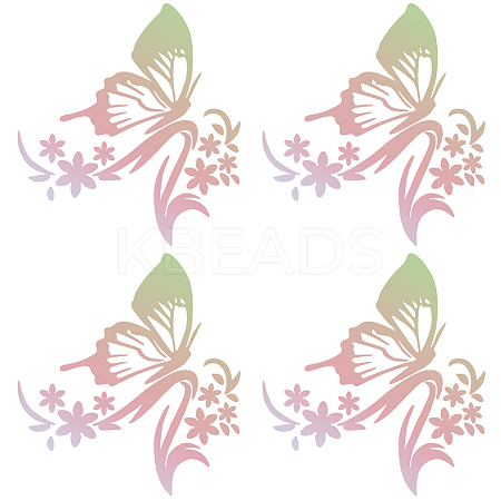 PVC Butterfly Car Decals ST-WH0005-02C-1