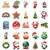50Pcs Christmas Theme Cartoon Paper Stickers DIY-P085-05-6