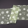 Snowflake Deco Mesh Ribbons OCOR-P010-G10-7