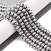 Electroplate Non-magnetic Synthetic Hematite Beads Strands G-J160-E-01-2