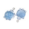 Gradient Color & Luminous Opaque Resin Pendants LS-RESI-S011-01A-4