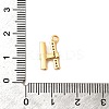 Brass Micro Pave Cubic Zirconia Charms KK-C117-12G-H-3
