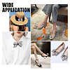 Bowknot Non-woven Fabrics Shoe Decoration FIND-WH0139-290B-5