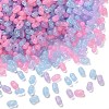Luminous Transparent Acrylic Beads LACR-D009-01H-2