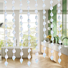 Acrylic Beads Chains CHAC-WH0001-06-5