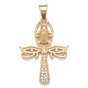304 Stainless Steel Big Pendants STAS-K214-21G-1