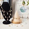 72Pcs 12 Styles ABS Plastic Imitation Pearls Charms/Connector Charms FIND-TA0003-16-6