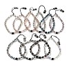 Stainless Steel & Glass Beads Mobile Straps AJEW-H153-05P-1