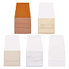 5Pcs 5 Colors Square PU Leather Envelope Pouches ABAG-TA0001-81-2
