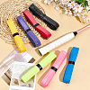 8Pcs 8 Colors PU Leather Anti-slip Badminton Tennis Racket Grip Tape DIY-SP0005-46-3