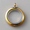 304 Stainless Steel Locket Pendants LS-STAS-WH0027-44G-1