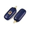 Dyed Natural Sesame Jasper Pendants KK-B157-43G-02-2