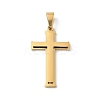 304 Stainless Steel Pendants STAS-G346-15G-1
