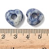 Natural Blue Spot Jasper European Beads G-C252-01B-3