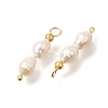 Natural Freshwater Pearl Beaded Pendants PA-CBAF2FA-02G-02-2