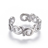 Adjustable Brass Toe Rings RJEW-EE0002-08P-2