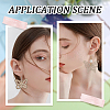 DIY Hollow Butterfly Dangle Earrings Making Kit DIY-SC0024-05-5