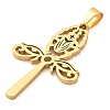 304 Stainless Steel Pendants LS-STAS-R134-04G-02-2