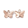 Ion Plating(IP) 304 Stainless Steel Charms LS-STAS-C059-04RG-2