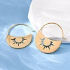 304 Stainless Steel Dangle Earrings EJEW-Z118-07G-01-3
