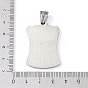 304 Stainless Steel Pendants LS-STAS-O008-01J-3