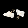 Natural Shell Pendants PALLOY-JF05923-2