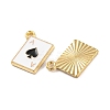 Rack Plating Alloy Charms FIND-M020-05G-02-2