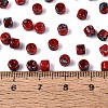 Opaque Picasso Glass Beads SEED-Q039-05A-A06-4