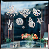 Waterproof PVC Colored Laser Stained Window Film Adhesive Stickers DIY-WH0256-077-6