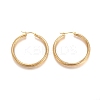 304 Stainless Steel Geometric Hoop Earrings STAS-D171-16A-G-1