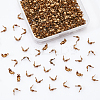 600Pcs Brass End Bead Tips KK-NB0001-64-4