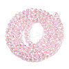 Electroplate Glass Beads Strands EGLA-A044-T4mm-B10-2