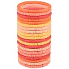 Polymer Clay Heishi Surfer Stretch Bracelets Set BJEW-SW00126-1