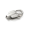 304 Stainless Steel Lobster Claw Clasps STAS-C148-03A-P-2