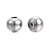 Round 304 Stainless Steel Beads STAS-TAC0004-6mm-P-3