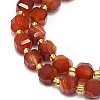 Natural Red Agate Beads Strand G-I376-D35-01-3