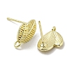 Left and Right Brass Stur Earring Findings LS-KK-R154-08G-2