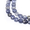 Natural Iolite Beads Strands G-I249-A04-3