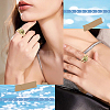 8Pcs 304 Stainless Steel Cuff Ring Settings STAS-BBC0008-13A-6