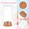 4Pcs High Borosilicate Glass Dome Cover DJEW-PH0001-37-4